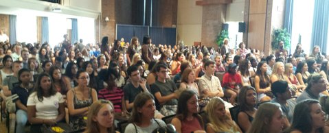 KaliChanNews's tweet image. We're laser focused on #studentsuccess. Every person @AdelphiU wants u 2 be successful #Adelphi2020 #orientation
