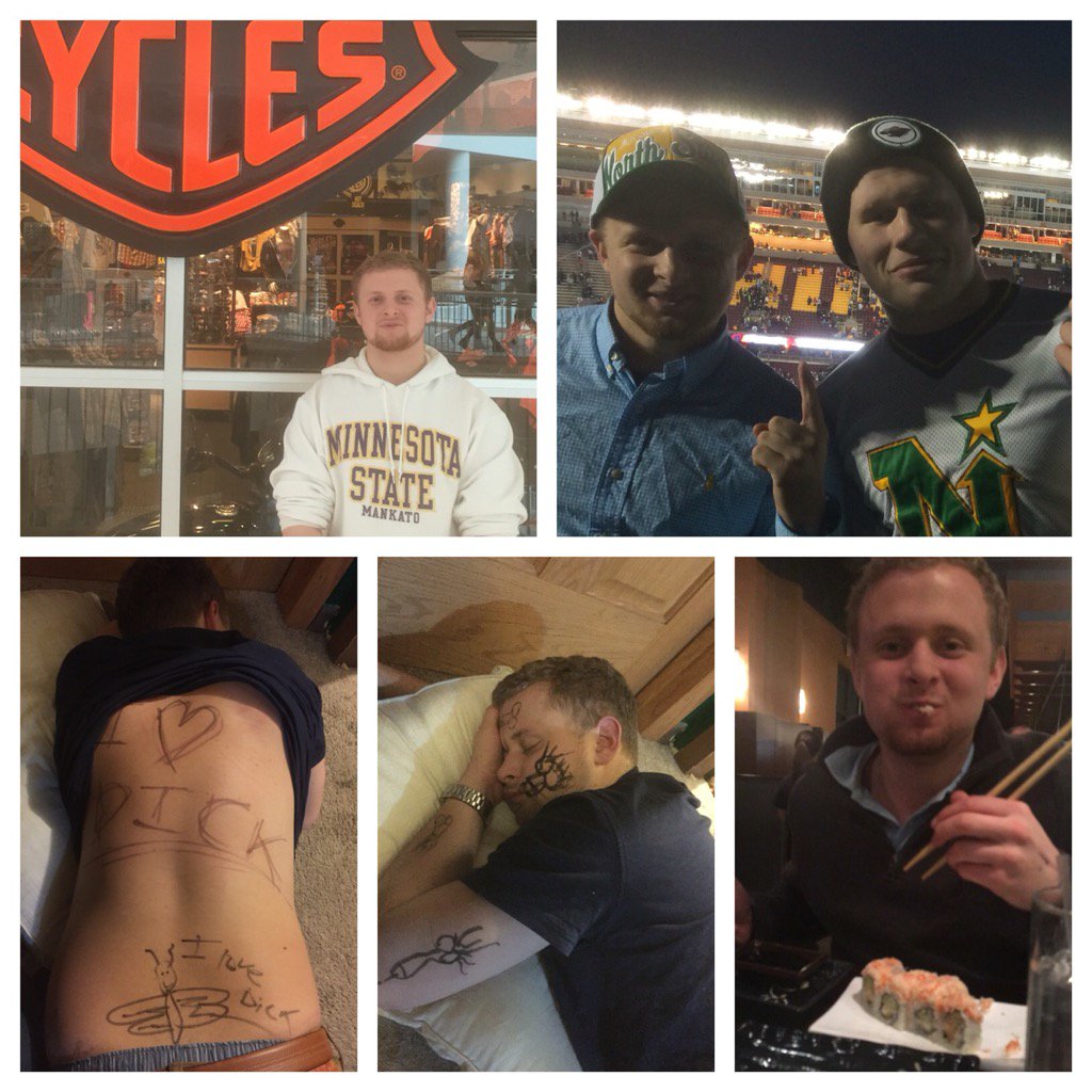 EicherTyler's tweet photo. Happy 21st birthday @pdiddy_fossum https://t.co/TImJfpHxLe