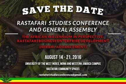 RastaConference's tweet photo. SAVE THE DATE! https://t.co/40T7EVV1lR