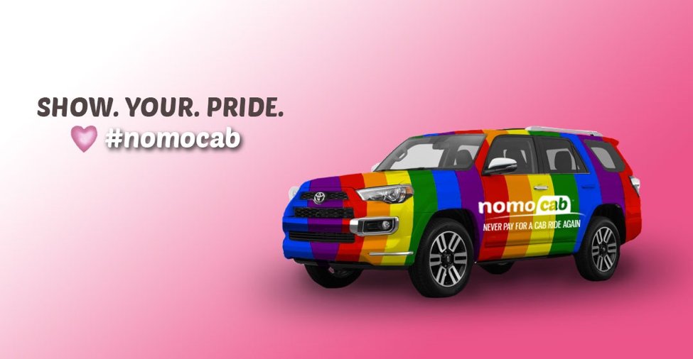 nomocab's tweet photo. What is unbreakable? #Pride is unbreakable. We ride with Pride! https://t.co/YxG6P2pbrb