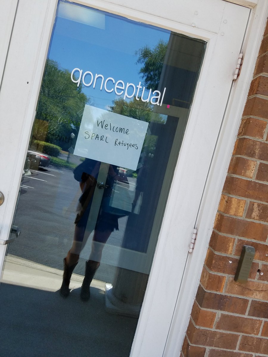 thanks, <a href="/qonceptual/">Qonceptual</a>, for welcoming us folks from @SPARCedge :)