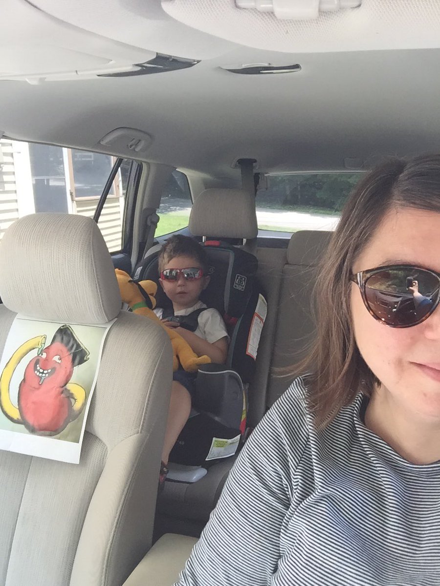 LilSallyScoop's tweet photo. Road trip for more yarn! #flatkidney @FlatKidney @HeyScoops https://t.co/3NG18pqrSr