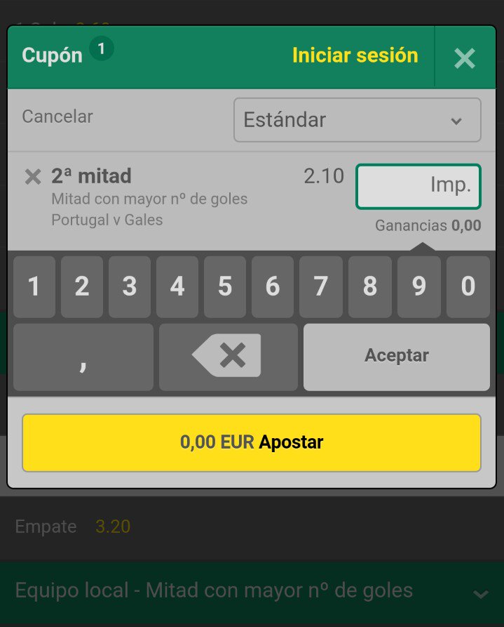 _verdepicks's tweet photo. Otro mas de la euro, Stake 2 https://t.co/lCHjUqjpES