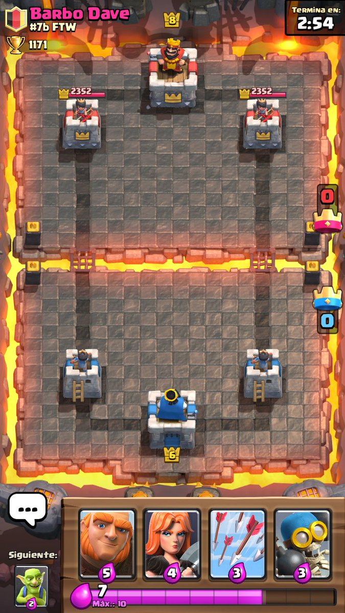 OrpsGames's tweet photo. 3 batallas seguidas que juego #clashroyale en esta update, mejoren el emparejamiento 😤 #NoLoTomesAMalPero https://t.co/PHuBOrs7BM