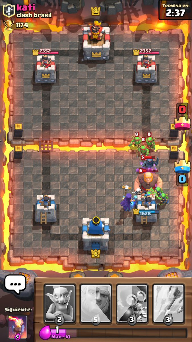OrpsGames's tweet photo. 3 batallas seguidas que juego #clashroyale en esta update, mejoren el emparejamiento 😤 #NoLoTomesAMalPero https://t.co/PHuBOrs7BM
