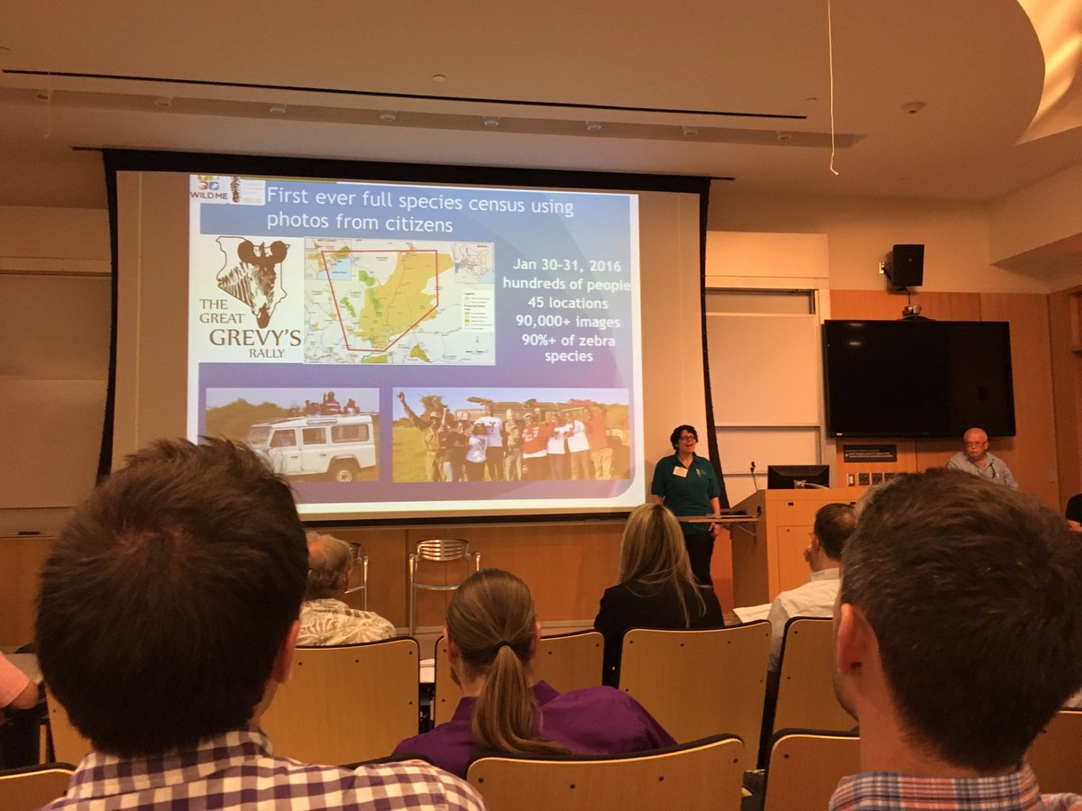 WildMeORG's tweet image. Presenting @IBEIS_org at #CompSust16 @compsust @Flukebook #citizenscience #AnimalPhotoID #tech4good #AI4socialgood