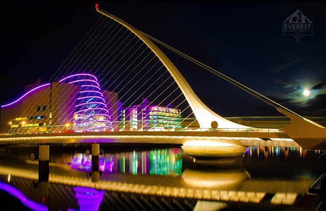Imagesbyeverest's tweet photo. Samuel Beckett Bridge #Dublin #lovindublin #nightphotography #photography #Ireland #everestphotography #nikon https://t.co/ku7pHQt4uJ