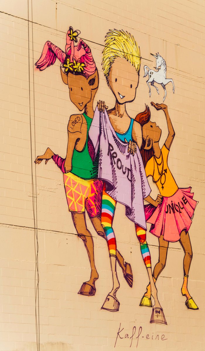 StephLuxmoore's tweet photo. New #sydney #streetart! @kathhud by @Kaffeinepaints for the @ANZ_AU #InspiringLocals project. Pic: @twistdee_Denise https://t.co/CuRWXqJvuG
