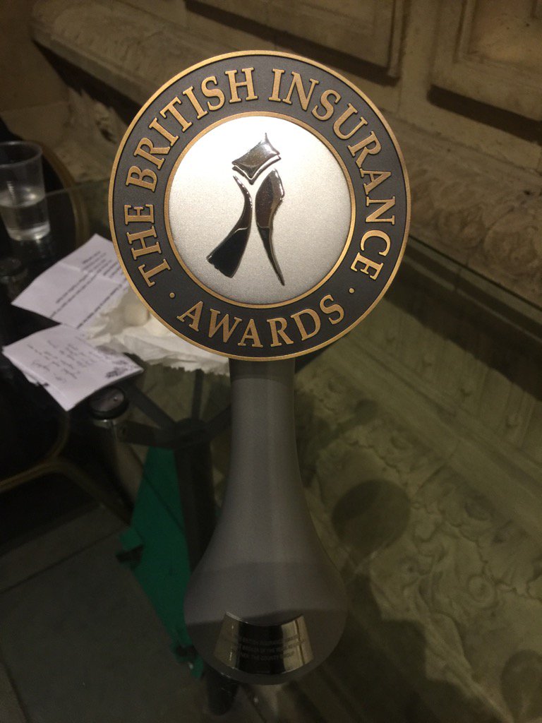 AlCountyNW's tweet photo. U.K. Broker of the Year😃 https://t.co/AchzYuW1cK