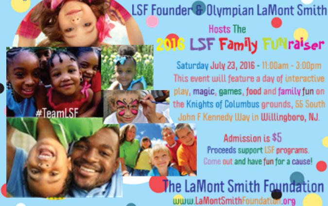 TeamLSF's tweet image. Join #TeamLSF Sat. July 23rd for the 2016 LSF Family FUNraiser @ Knights of Columbus in W'Boro. $5 Fun Food &amp;amp; Games!