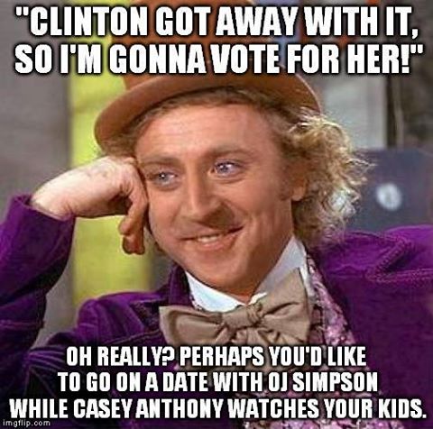 AlisonSpalding2's tweet photo. #DropOutHillary 
#BernieOrBust 
#DemocracyOrBust 
#NeverHillary 
#NevaEvaHillary

We're not kidding @BernieSanders https://t.co/sr1ESVcZJQ