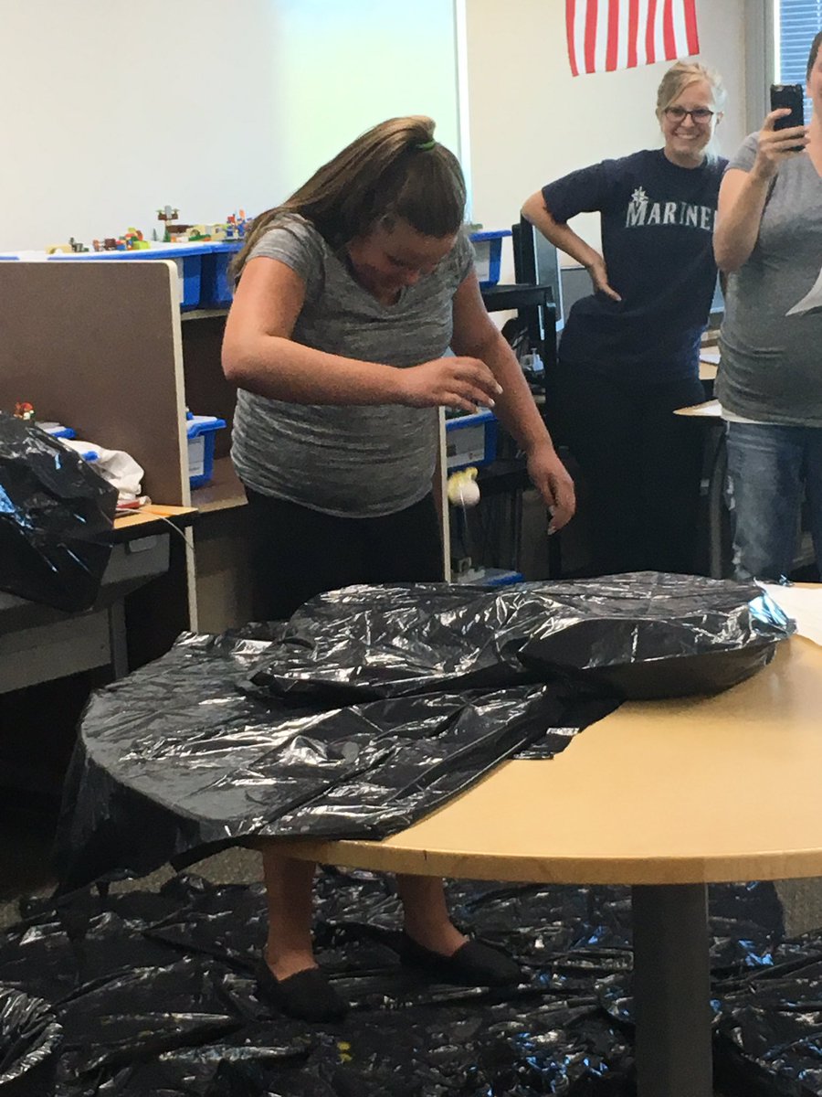 WahlukeJH's tweet photo. #Warriors reviewing for their poetry and math assessments with egg roulette! @MrsHlow @mndixon3 #hardboiledornot? https://t.co/3goDhe7PkN
