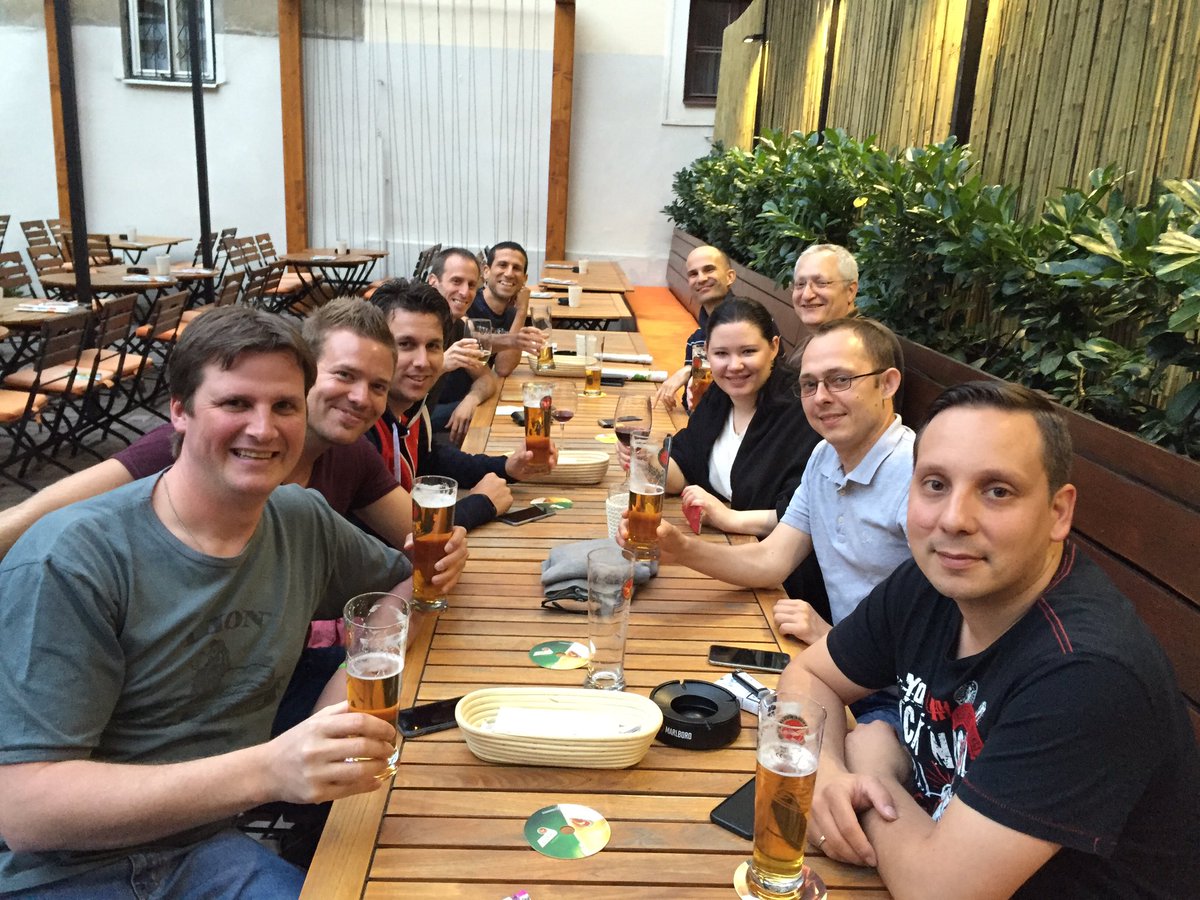 HaimPaniri's tweet photo. @SAPBusinessOne  HANA CLOUD Workshop Bratislava!!! Cheers friends !!! https://t.co/0TLdbtiIgN