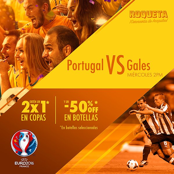 RoquetaMX's tweet photo. Aprovecha las promociones que tenemos para ti y disfruta de la semifinal de la Eurocopa https://t.co/m1aAj9cXoY