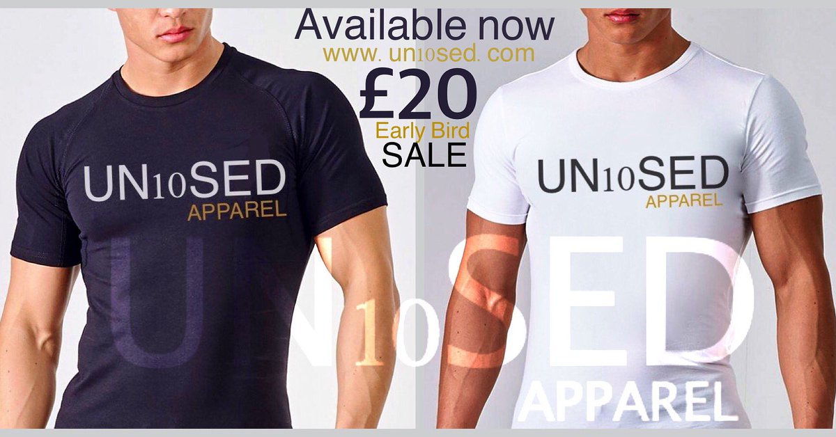 un10sed's tweet photo. Early Bird Sale:
Un10sed Muscle Tee's
⚫️Black/⚪️White
Only £20
https://t.co/lqRusMdwNx https://t.co/Hz1KuNA631