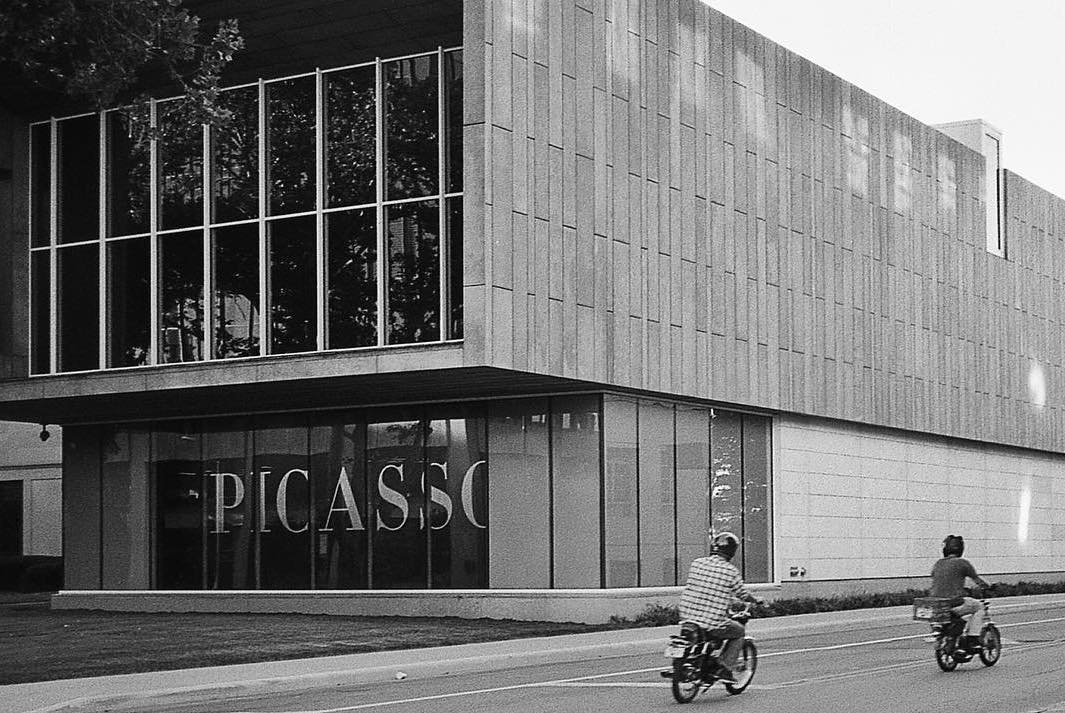 LifeInCbus's tweet photo. #GOAT on display. Looking at you, #Picasso. #artmakescbus #LifeInCbus @columbusmuseum (pic by @flaneuryan) https://t.co/VgoHmHX3YX