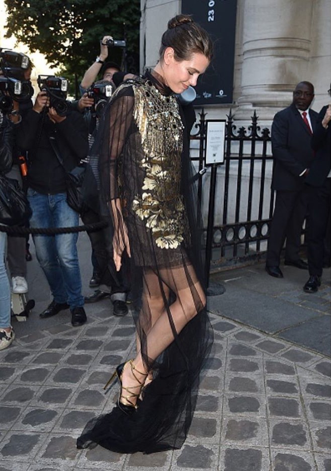 Choco_Pomeline's tweet photo. Charlotte Casiraghi arrives at Vogue Paris Foundation Gala on July 5, 2016 in Paris, France. https://t.co/BY40G7EBv5