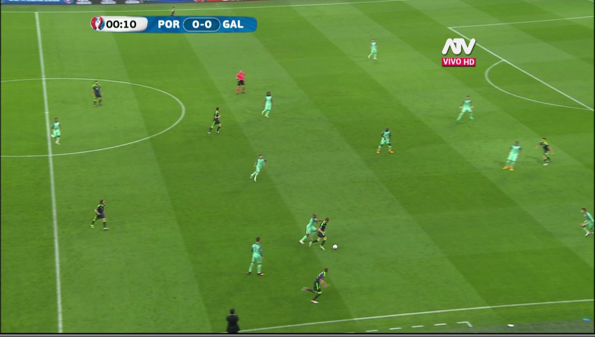 atvpe's tweet photo. ¡Arrancó el partido! #POR vs. #WAL en la .@UEFAEURO ► https://t.co/cwTIkhNKbH #EUROxATV https://t.co/GyqRuNaLwD