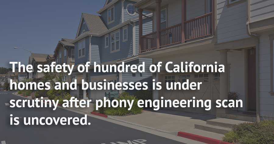 BenchmarkEnvir's tweet photo. Phony engineers put 100βs of #California residents in danger. #engineerscam #getinspected
https://t.co/u3vWIOlaX5 https://t.co/3O1v1pfZf8