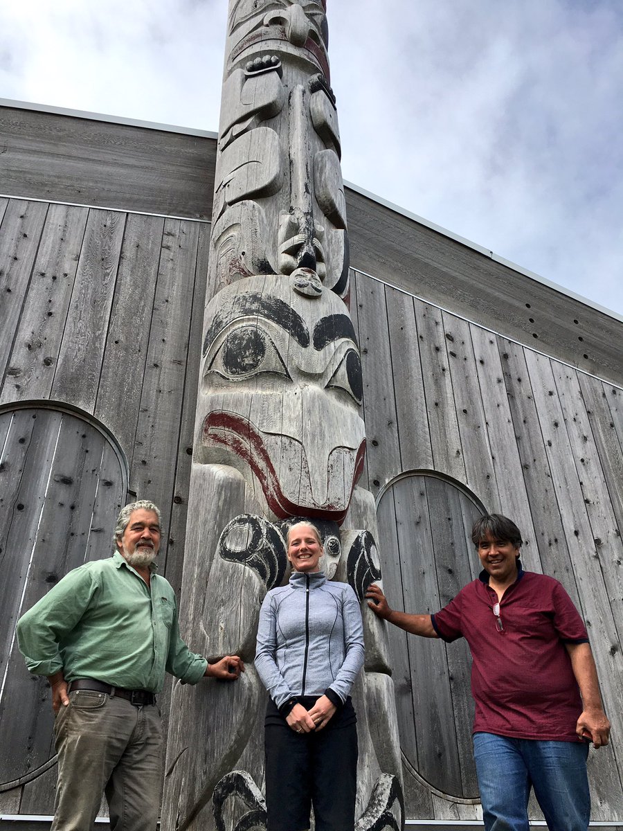 cathmckenna's tweet photo. Incredible visit to the stunning @HaidaHeritage where we learned about Haida language, art &amp; stories. #HaidaGwaii https://t.co/3LWowmQYdT
