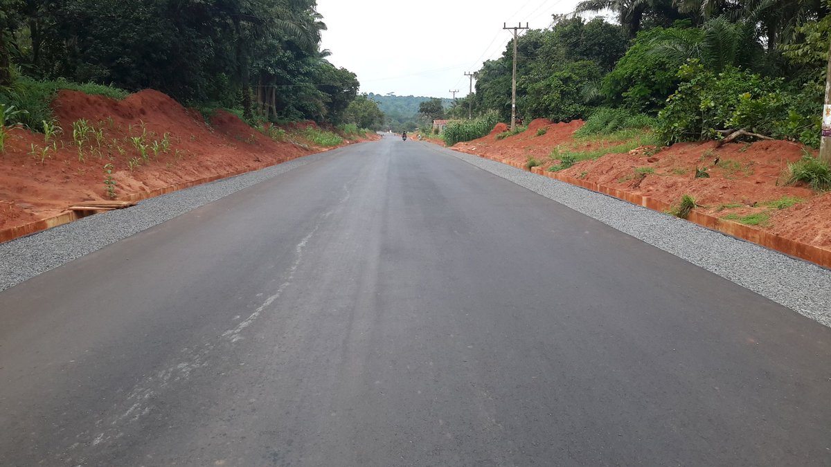 LouisAmoke's tweet photo. Gov Ugwuanyi: Extending developments to the frontier of rural areas in Enugu State...  Happy Holidays. https://t.co/pqAxv0P82t