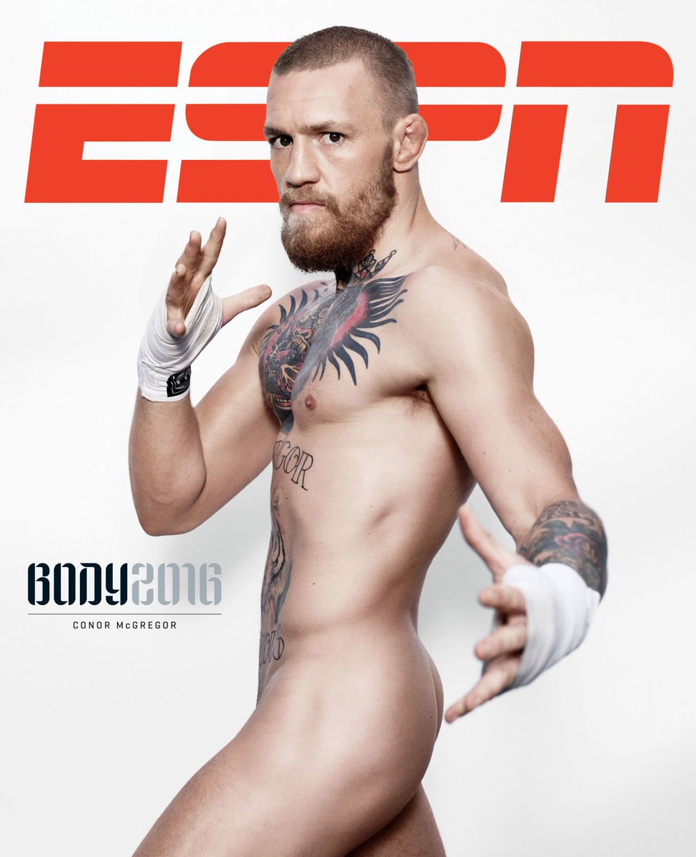 Digital Spy na platformě X: „UFC fighter Conor McGregor goes completely  naked for this new magazine photoshoot: t.coGEoUuAzq70  t.cooheBiRfyTa“  X