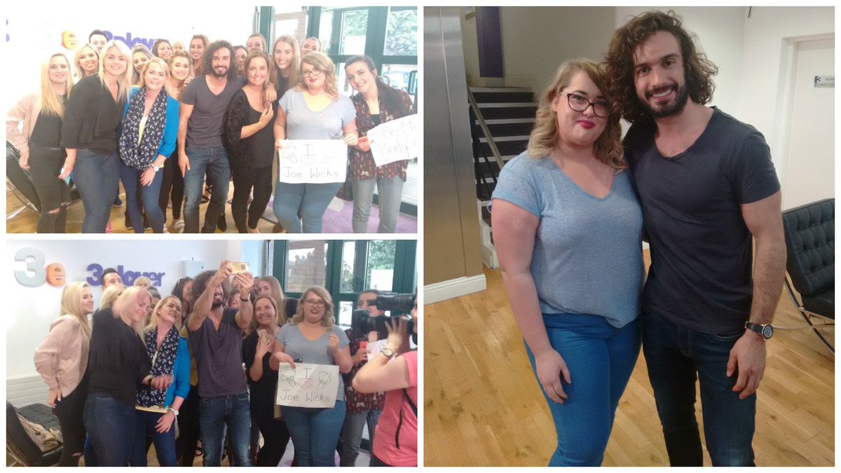 SixOClockShow's tweet photo. Well @thebodycoach was an absolute legend! Fair play to all the fans for coming (he's still outside taking selfies) https://t.co/rACpm1qlpq