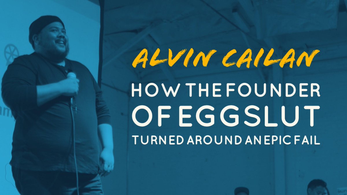 NextDayBetter's tweet photo. WATCH: @eggslutalvin tells the story of how he got started in the restaurant biz: https://t.co/7vVzf4ZfKM #ndbLA https://t.co/SGQzLUzvcd