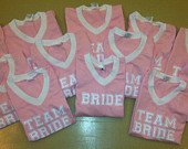BrideWear's tweet photo. #TeamBride #personalized Jersey T-shirts https://t.co/TCh6mc0PXS #Bride #Maidofhonor #Bridesmaid #Bachelorette #love https://t.co/D7O0369ZrB