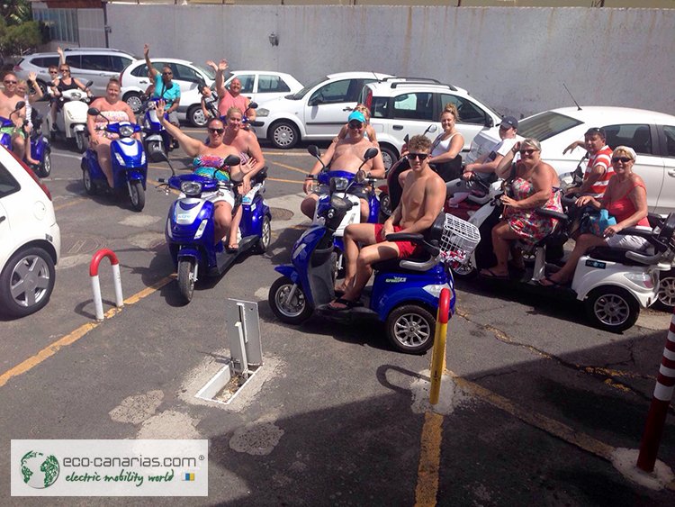 GoOneCanarias's tweet photo. What a big group! Nine Doubles and two Singles Scooters! 
#ecocanarias #scooter #electric #double #single #tenerife https://t.co/nvG92ZPR4E