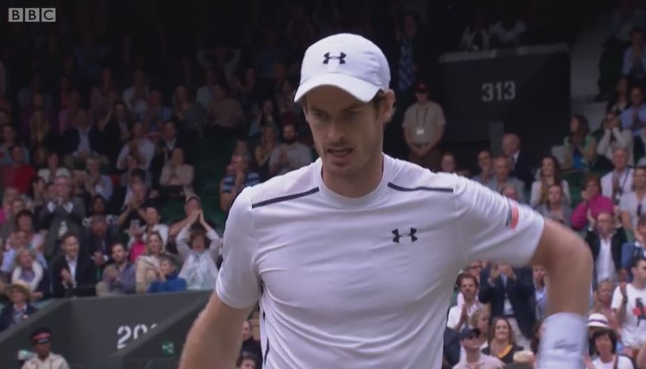 bbctennis's tweet photo. "There's no way I'm not taking this match" yells Murray

https://t.co/EjSho8H6M6 https://t.co/1a2nAlxmBy