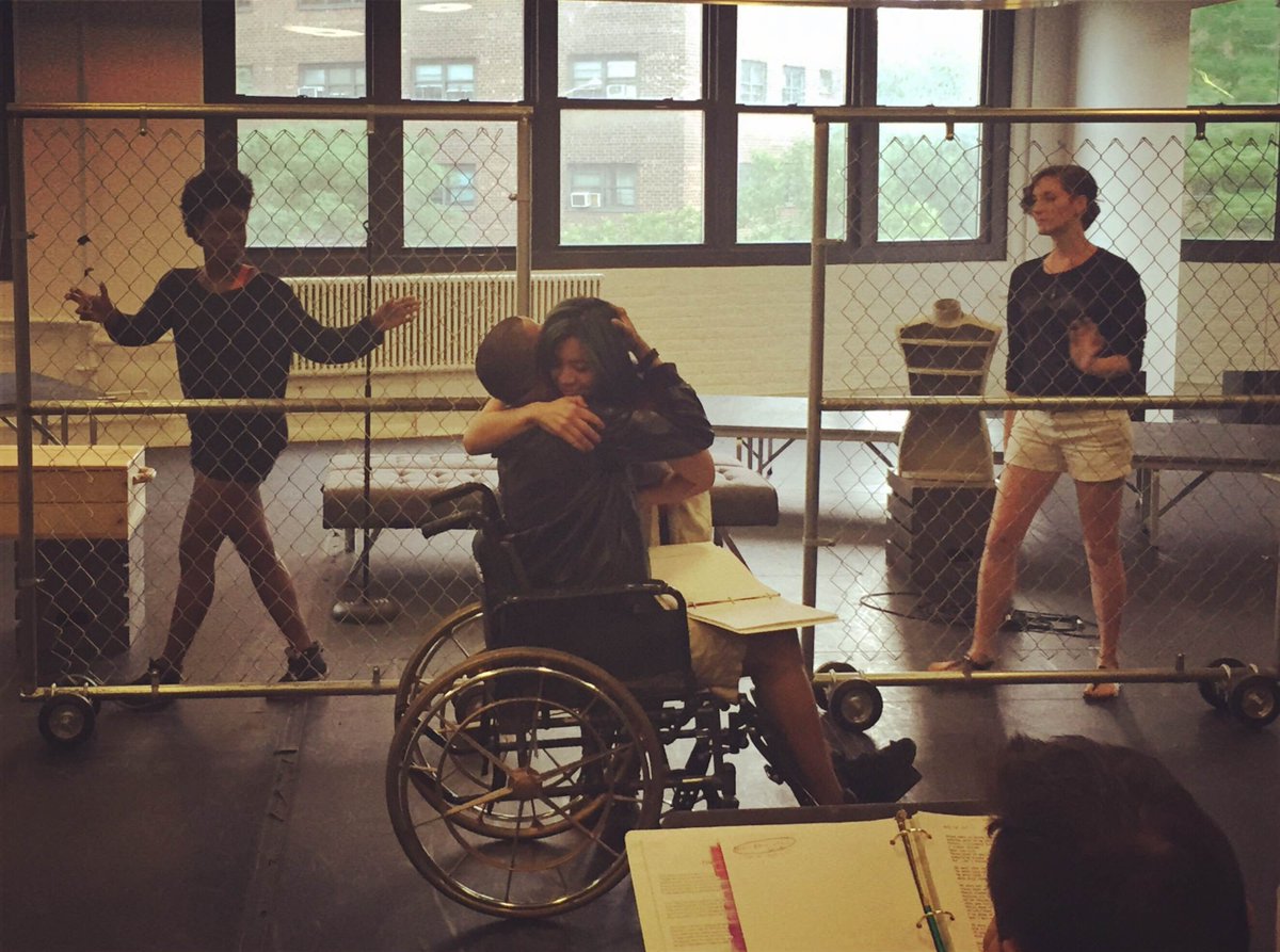 babyfatactone's tweet photo. Another scene @CUStages #PunkOpera tickets: https://t.co/7xWvHPuiAf Support us on Indiegogo https://t.co/lB9bT1aCoi https://t.co/6f4TDQdmQc