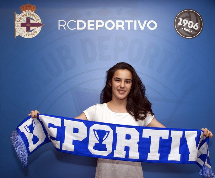 RCDeportivo's tweet image. Estefanía, María, Rosalía e Teresa: BENVIDAS AO #DÉPOR1617, ao #DÉPOR FEMININO, #ÁNOSAHISTORIA