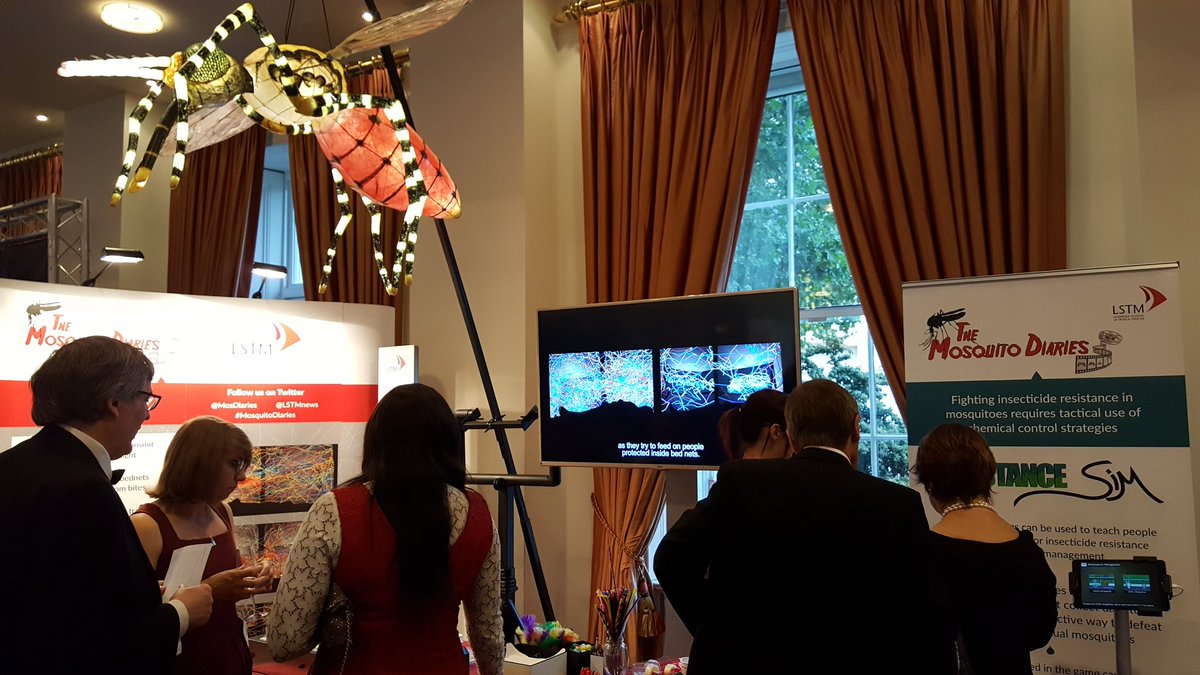 MosDiaries's tweet photo. #summerscience soiree going well for #LSTM 's #MosDiaries @LSTMnews @EntomoloJo @ElliAlexandra https://t.co/Jg4YPTfgT2
