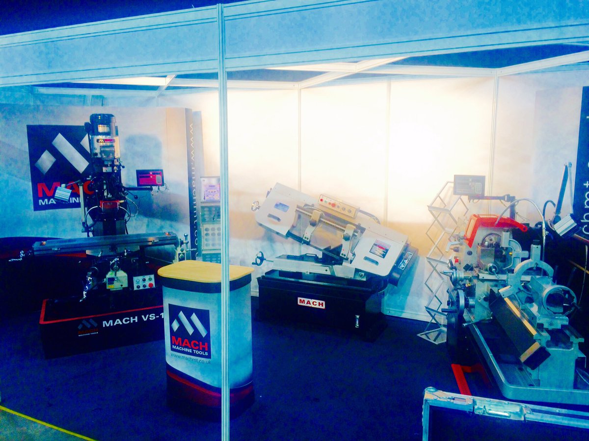 Great first day @MandE_Events show in #Newcastle stand A6 check out the MACH range tomorrow #manufacturing #MACHmt