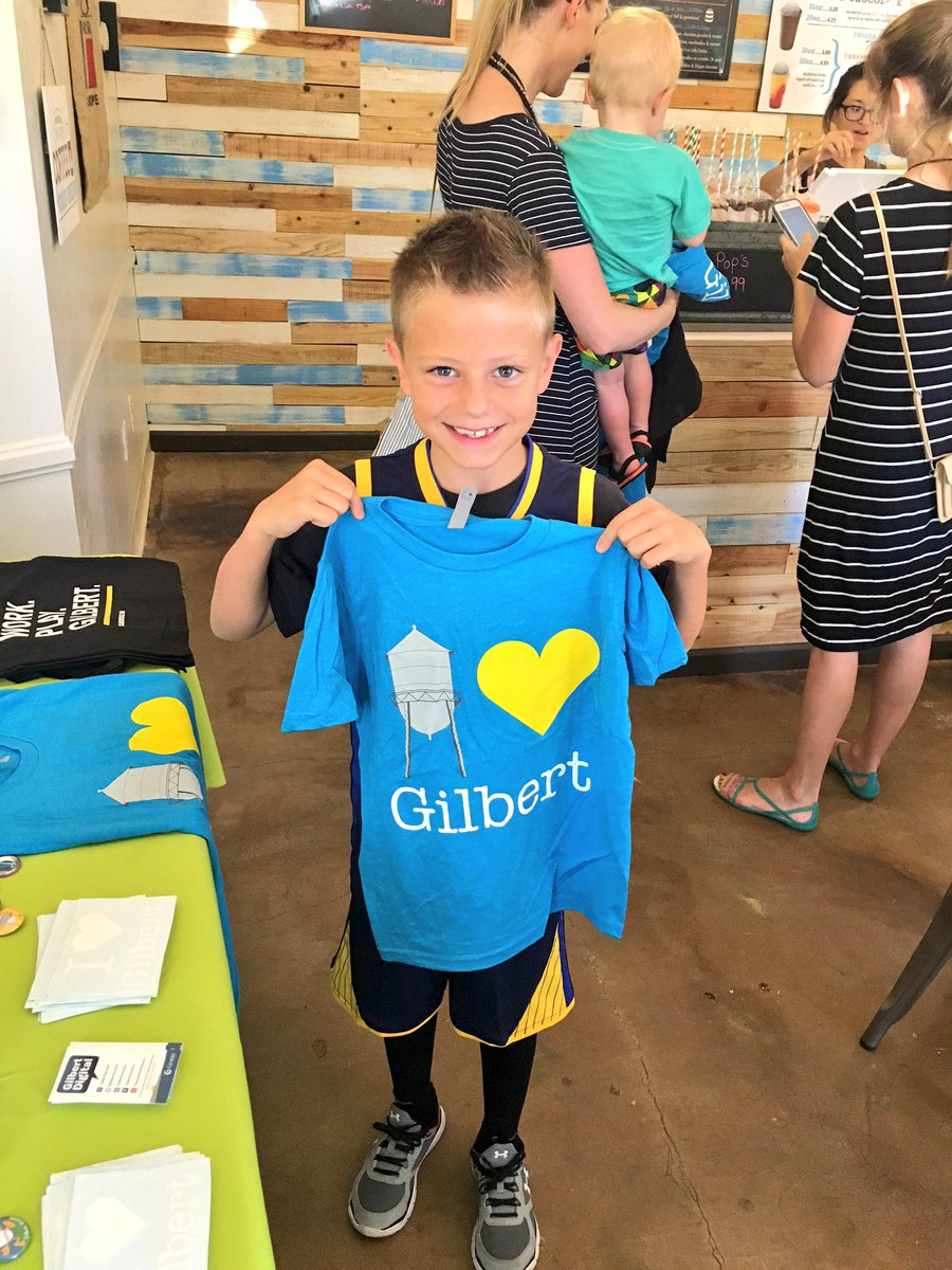 GilbertYourTown's tweet photo. So much #GilbertAZ love at our pop-up birthday party! Thanks for all of the birthday wishes! ππ https://t.co/hB2N7Oxkv2