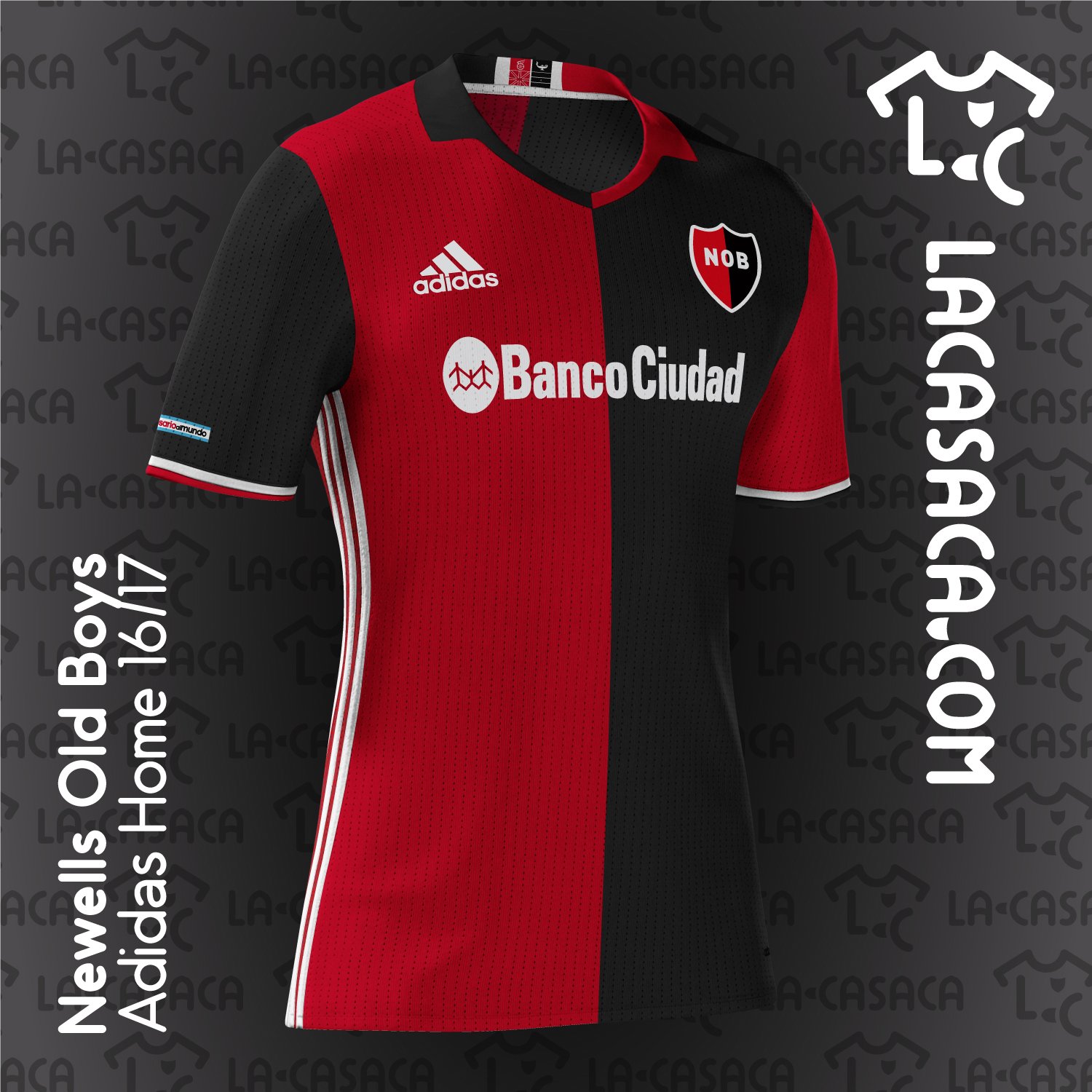 camiseta newells adidas