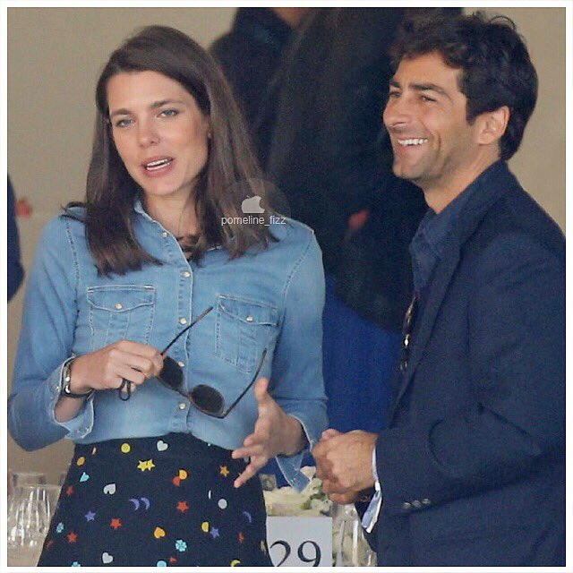Choco_Pomeline's tweet photo. Charlotte Casiraghi and Lamberto Sanfelice last weekend in Paris. https://t.co/bECLXj6S6j