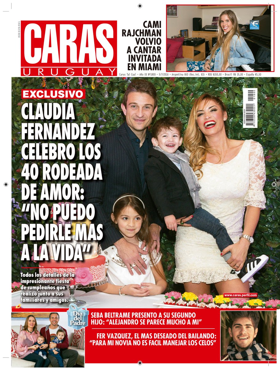 305MediaS's tweet photo. #ADELANTO de @carasuruguay de julio @cfernandezok @rombai_ @Sebabeltrame @yFervazquez @camilaraj @stefy_delay https://t.co/vRW8t92Gft