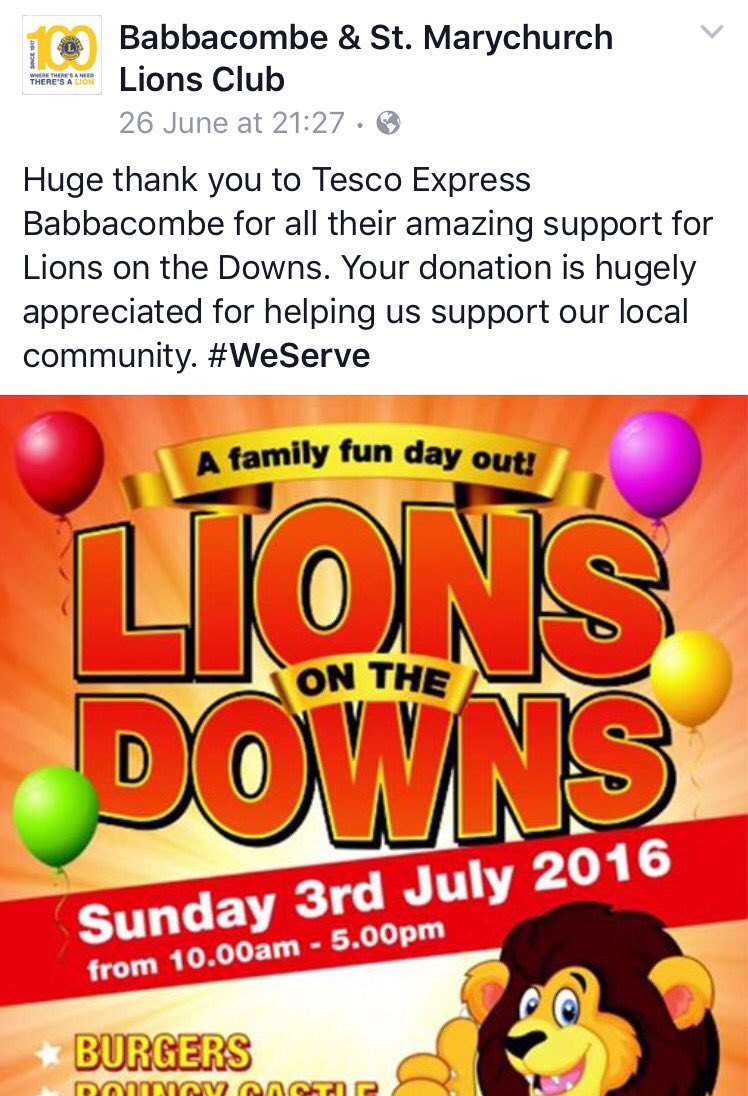 BabbExp's tweet image. Proud to be involved with local charities and great events