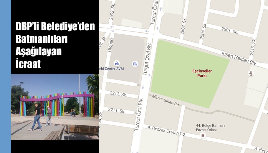 DBP'li belediye'den Batmanlıları aşağılayan icraat

siirthaberleri.com/tr-TR/haberler… #Batman