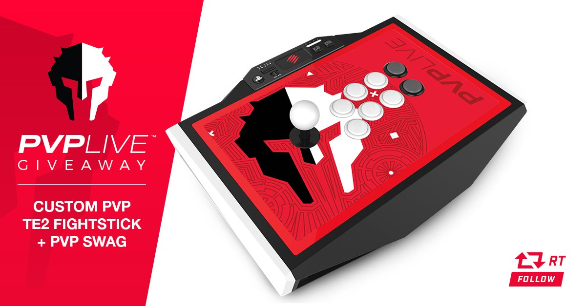 PVPLive's tweet image. RT &amp;amp; Follow for a chance to win these custom controllers
FGC: gleam.io/competitions/7…
Smash: gleam.io/competitions/0…
