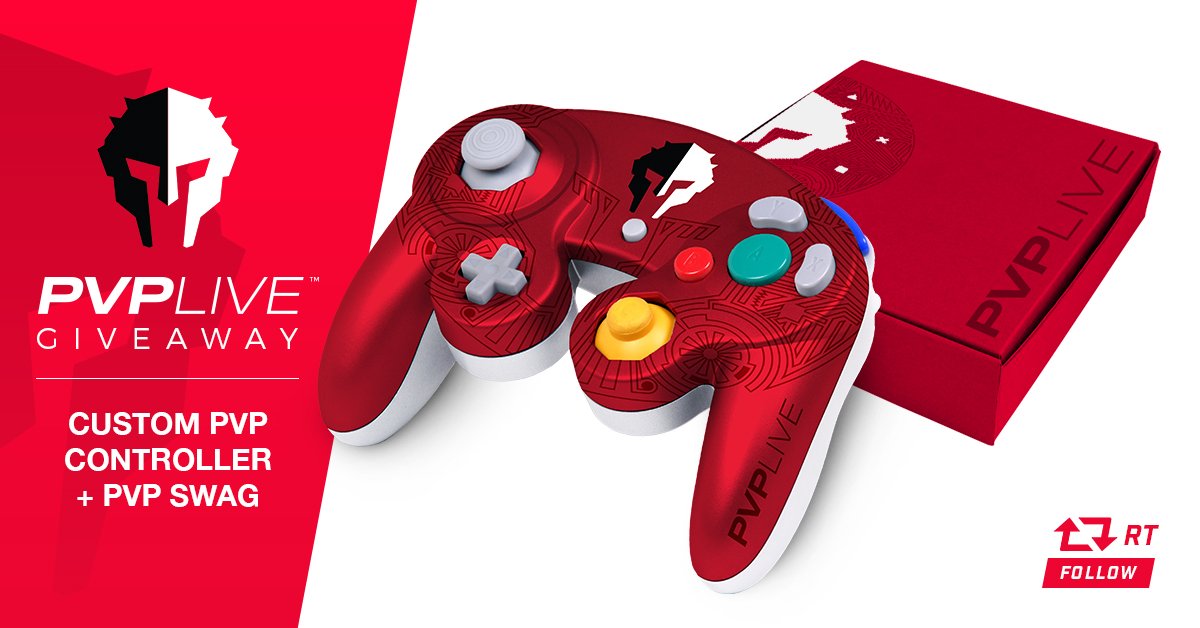 PVPLive's tweet image. RT &amp;amp; Follow for a chance to win these custom controllers
FGC: gleam.io/competitions/7…
Smash: gleam.io/competitions/0…