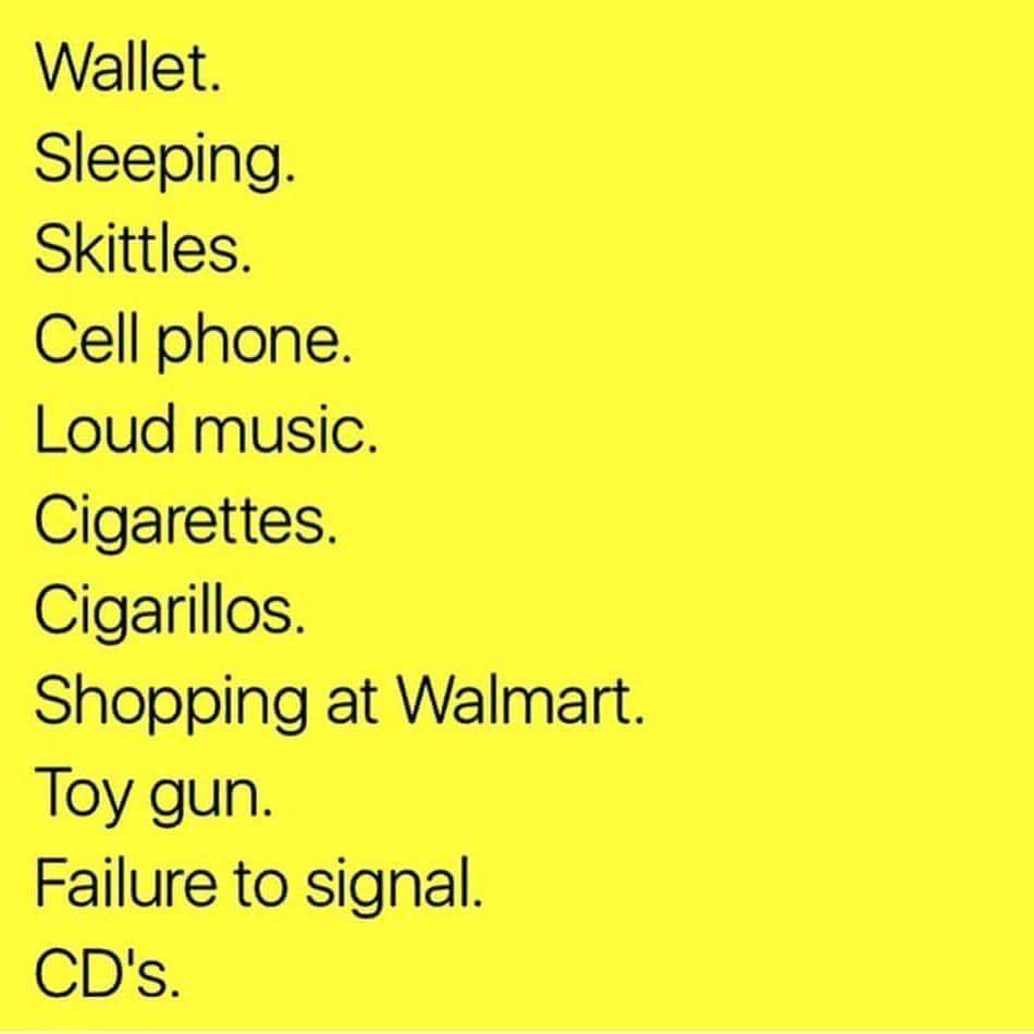 ssstarburst's tweet photo. When exactly does it become a problem? #blacklivesmatter https://t.co/kN7YpqIQ2q