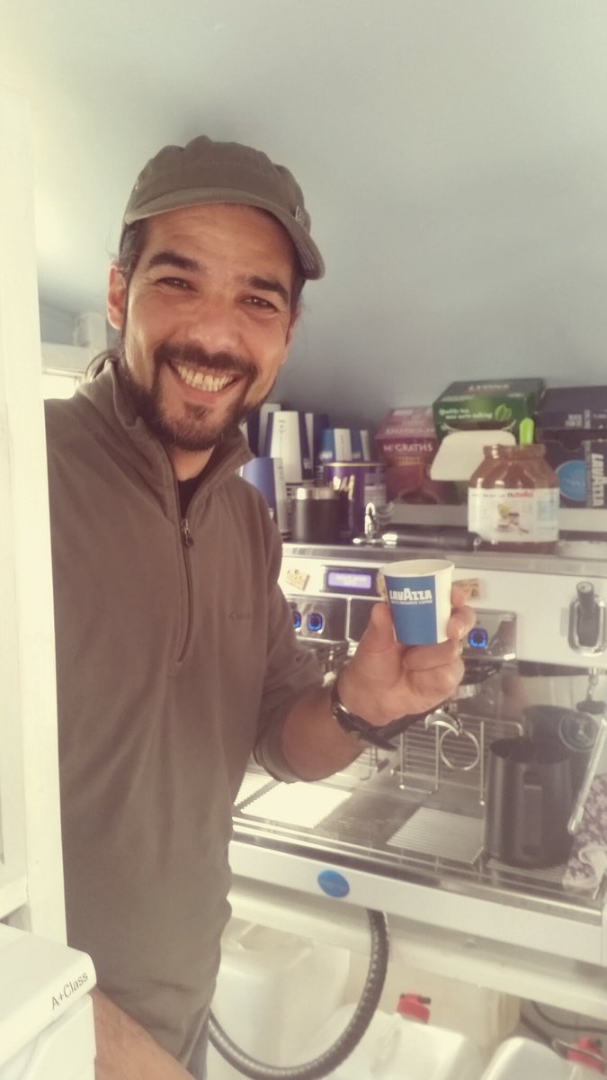 happycamperdl's tweet photo. Thanks for stopping by today and for the lesson @vinibarista https://t.co/YTIhWQ42Iy