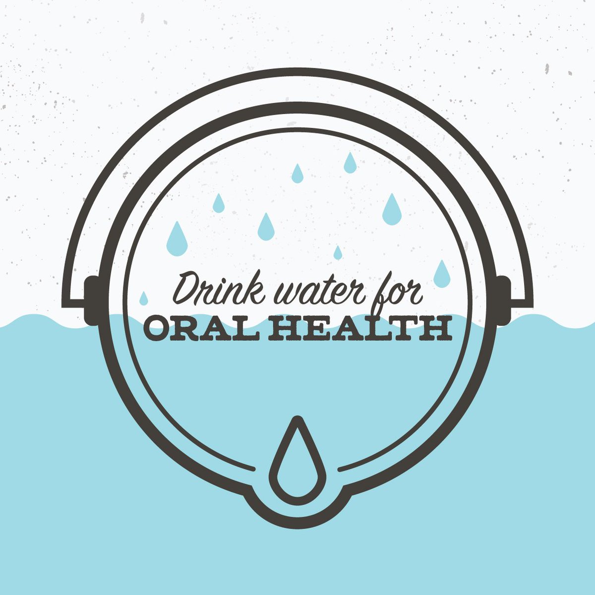 H2O PLAYS A BIG ROLE in your overall oral health. Among other things, water can wash away plaque, and help preven...