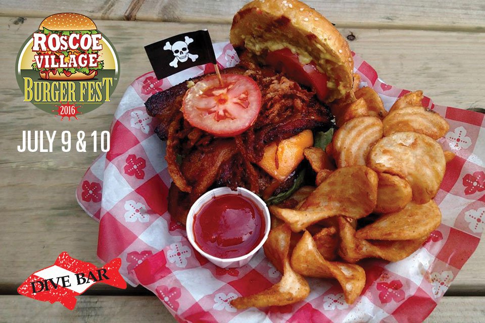 Come out to #RVBurgerFest this SATURDAY &amp; SUNDAY to see what delicious burgers <a href="/ChicagoDiveBar/">Chicago Dive Bar</a> is cookin' up! 🍔🍺