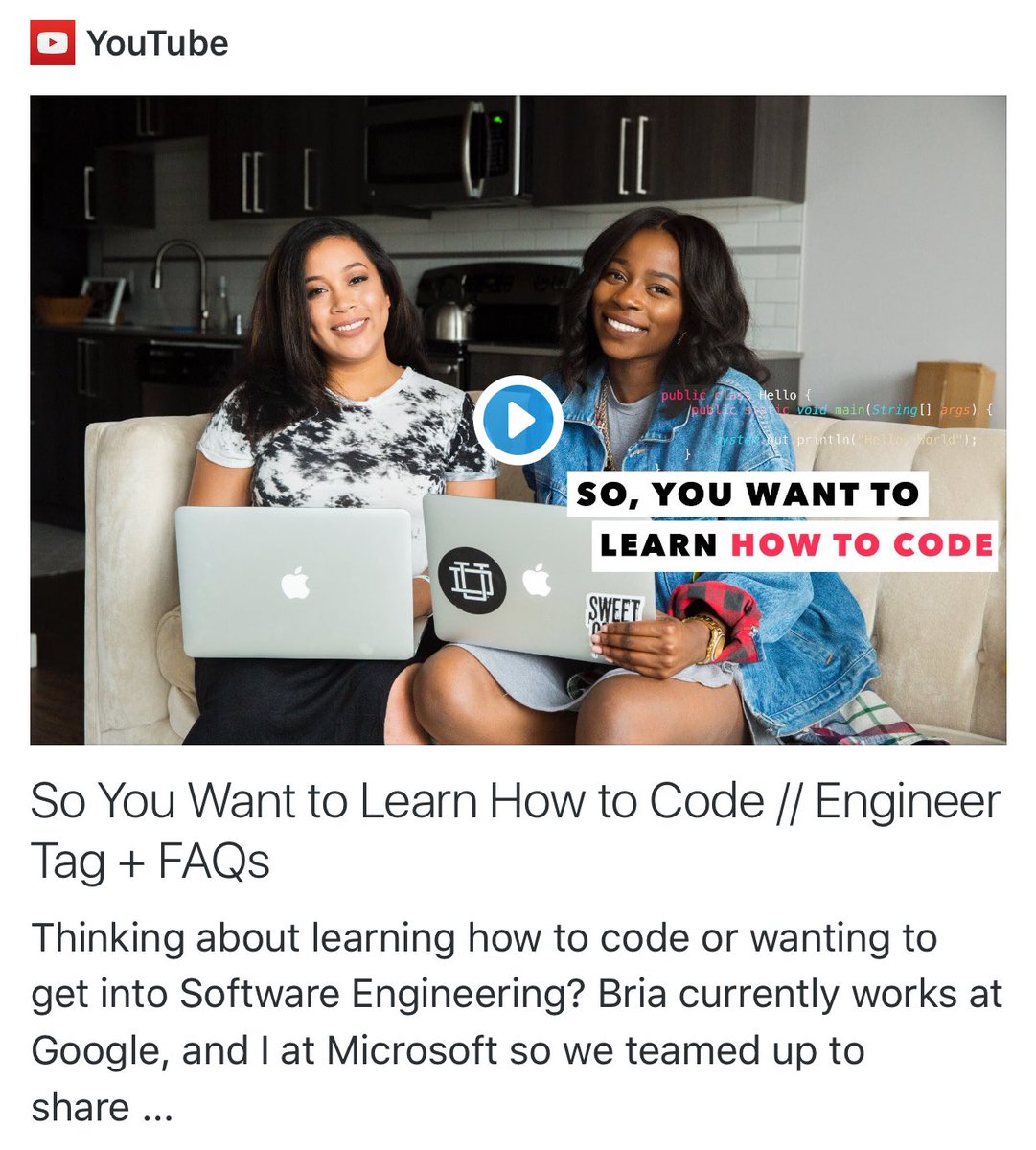 bria_sullivan's tweet photo. So, you want to learn how to code? We answer your FAQs and how to get started! https://t.co/rucOJLLsgv https://t.co/C4BwOuSkVV