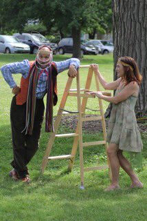 Bottom and Titania! @MuseofFireThtr