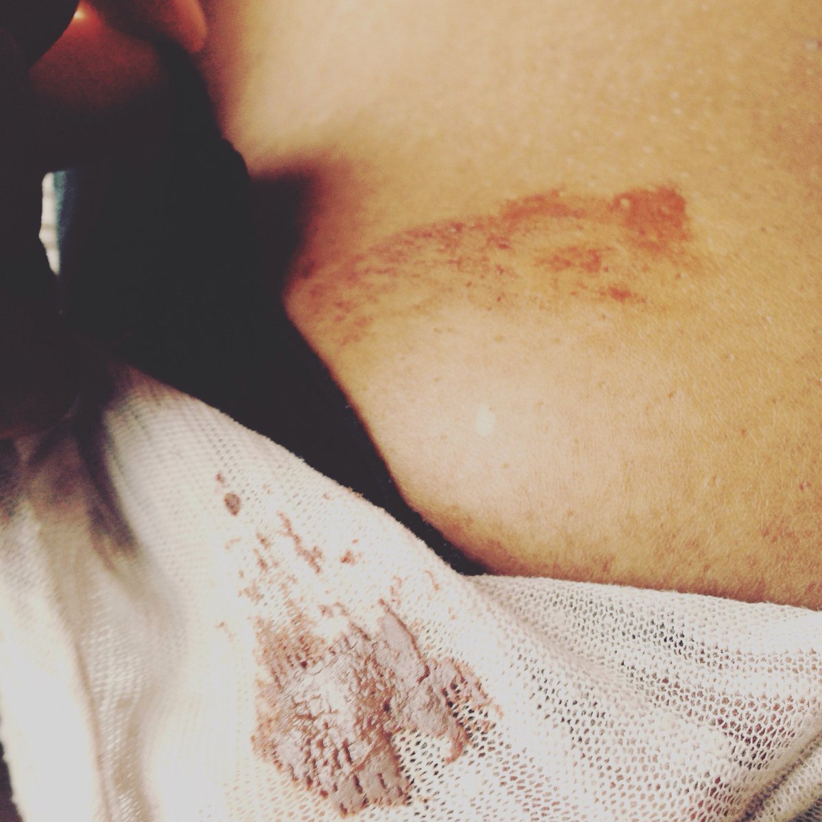 raieoflite's tweet photo. Is this chocolate on my breast? https://t.co/4K9cRwHNjG